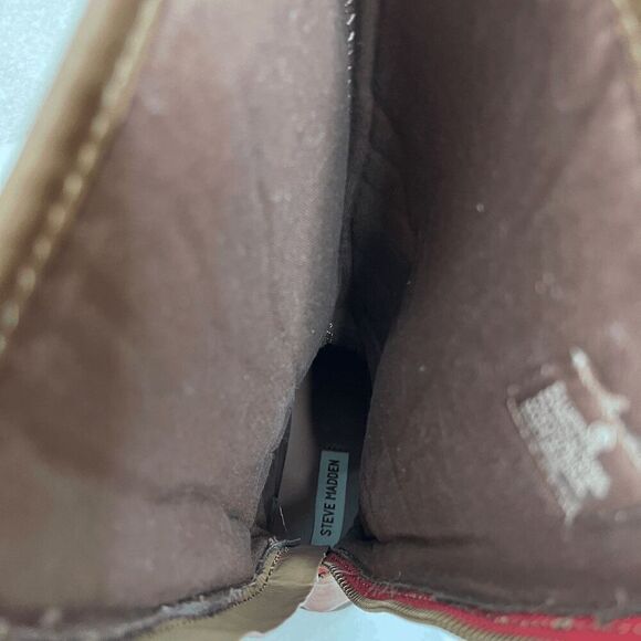 Steve Madden Tan Brown Tall Riding Boots - Picture 10 of 11